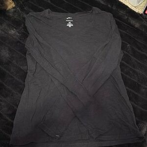 black long sleeve shirt